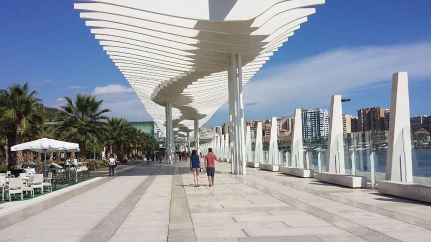 Precioso Apartamento A 5 Minutos Andando De La Playa 马拉加 外观 照片